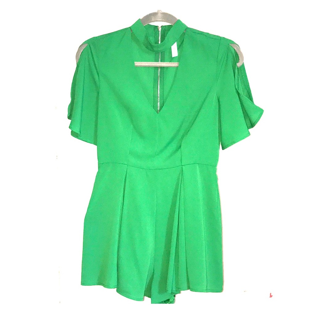Green romper